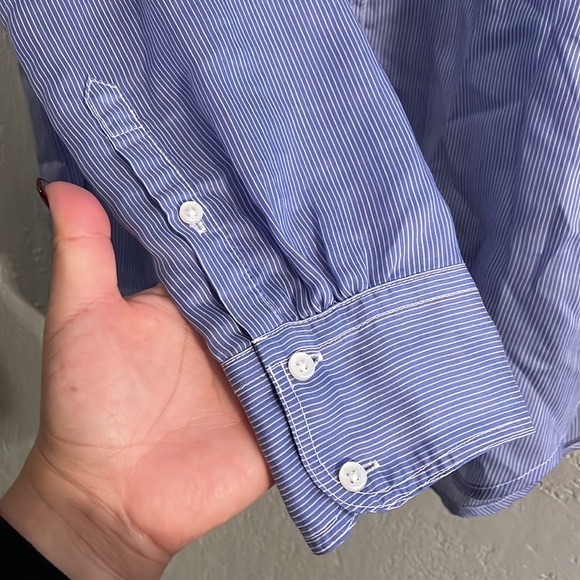 NWT J.Crew Classic popover shirt in Stripe - Picture 9 of 11